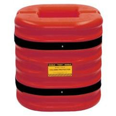 8" COLUMN PROTECTOR RED 24" HIGH - Industrial Tool & Supply