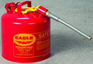 #U251S; 5 Gallon Capacity - Type II Safety Can - Industrial Tool & Supply