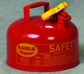 #UI20S; 2 Gallon Capacity - Type I Safety Can - Industrial Tool & Supply