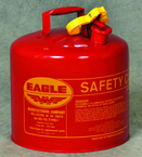 #UI50S; 5 Gallon Capacity - Type I Safety Can - Industrial Tool & Supply