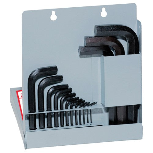 0.028″ - 5/8″ Metal Box Hex L-key Set - Industrial Tool & Supply