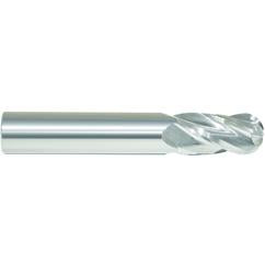 5942 11/32X3/8 4FL BN SC EM BRT - Industrial Tool & Supply