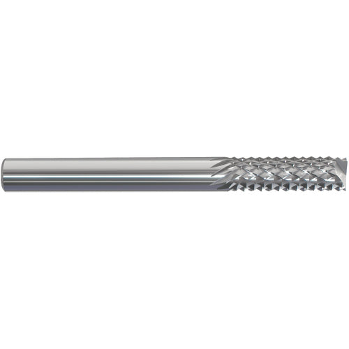 ‎1/8 × 1/2 × 1/8 × 1-1/2 Solid Carbide Router - End Mill Style - Industrial Tool & Supply