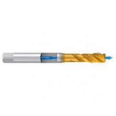 M8-ISO2/6H 1ENORM-Z-IKZ/E TiN Sprial Flute Tap - Industrial Tool & Supply