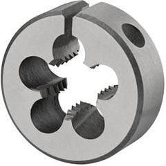 M10X1.5 1-1/2 OD HSS ROUND DIE - Industrial Tool & Supply