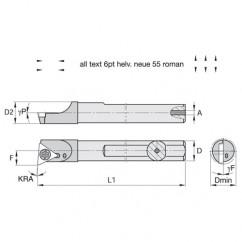 SCBI62565L CARBIDE SHANK BORING BAR - Industrial Tool & Supply