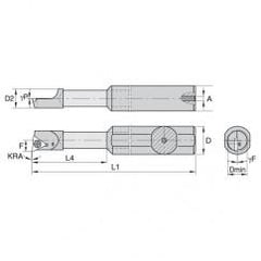 FCBI2506251255R CARBIDE SHANK STEP - Industrial Tool & Supply