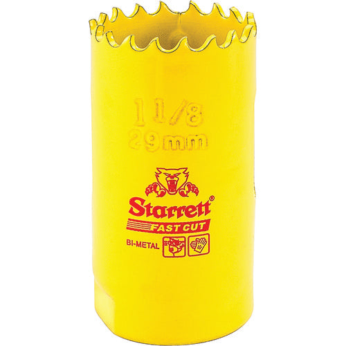 ‎1-1/8″ HSS Fast Cut Hole Saw - Starrett - Industrial Tool & Supply