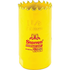 ‎1-1/8″ HSS Fast Cut Hole Saw - Starrett - Industrial Tool & Supply