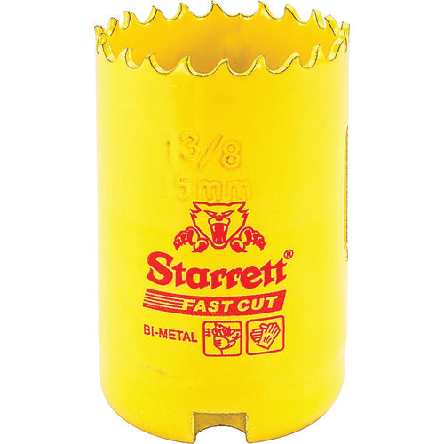 ‎1-3/8″ HSS Fast Cut Hole Saw - Starrett - Industrial Tool & Supply