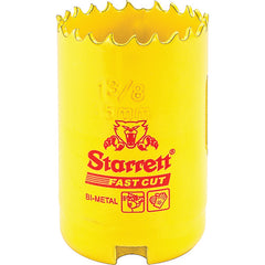 ‎1-3/8″ HSS Fast Cut Hole Saw - Starrett - Industrial Tool & Supply