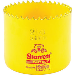‎2-1/8″ HSS Fast Cut Hole Saw - Starrett - Industrial Tool & Supply