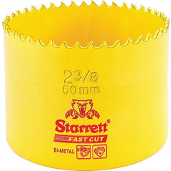‎2-3/8″ HSS Fast Cut Hole Saw - Starrett - Industrial Tool & Supply