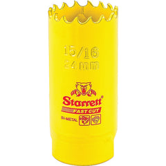 15/16 HSS Fast Cut Hole Saw - Starrett - Industrial Tool & Supply