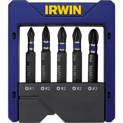 IMPACT POWER BIT 5 PC PHILLIPS SET - Industrial Tool & Supply