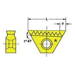 5EI 11.5NPTTM Grade VK2 Threading Insert - Industrial Tool & Supply