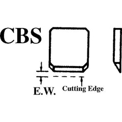 #CBS4L For 1/2″ IC - Chipbreaker - Industrial Tool & Supply
