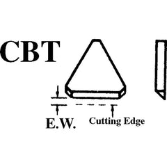 #CBT8 For 1/4″ IC - Chipbreaker - Industrial Tool & Supply