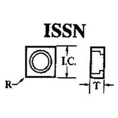 #ISSN846 For 1" IC - Shim Seat - Industrial Tool & Supply