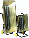 6KW 480V FHK Series Portable Metal Sheath Electric Infrared Heater - Industrial Tool & Supply