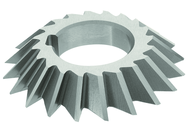 2-3/4 x 1/2 x 1 - HSS - 60 Degree - Left Hand Single Angle Milling Cutter - 20T - TiAlN Coated - Industrial Tool & Supply