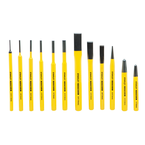 12PC PUNCH AND CHISEL SET - Industrial Tool & Supply