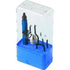 Deburring Set, for Deburring, Clean, Finishing, Countersink - Industrial Tool & Supply