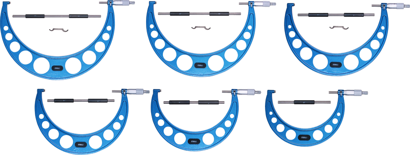 0 - 6" .0001" Graduation Micrometer Set - Industrial Tool & Supply