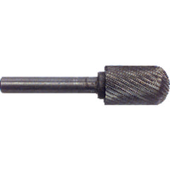 ‎3/4 × 1-1/4 × 1/4″ SH Cyl Radius Shape - HSS - Burr - Industrial Tool & Supply