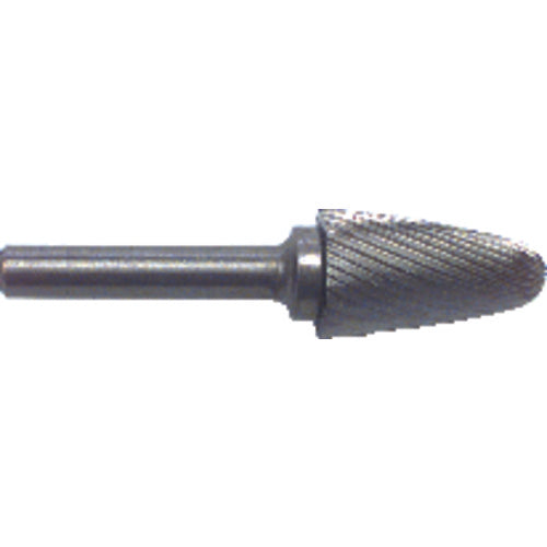 1/4 × 3/4 × 1/4″ SH Tree Radius End Shape - HSS - Burr - Industrial Tool & Supply