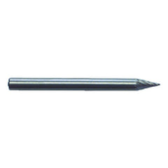 1/4 × 1/4 × 1/8″ SH Cone Shape - HSS - Burr - Industrial Tool & Supply