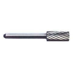 1/4 × 1/2 × 1/8″ SH Cyl Shape - HSS - Burr - Industrial Tool & Supply
