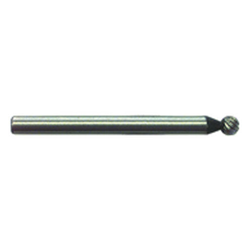1/8 × 1/8″ SH Ball End Shape - HSS - Burr - Industrial Tool & Supply