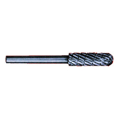 3/16 × 5/8 × 1/8″ SH Cyl Radius Shape - HSS - Burr - Industrial Tool & Supply
