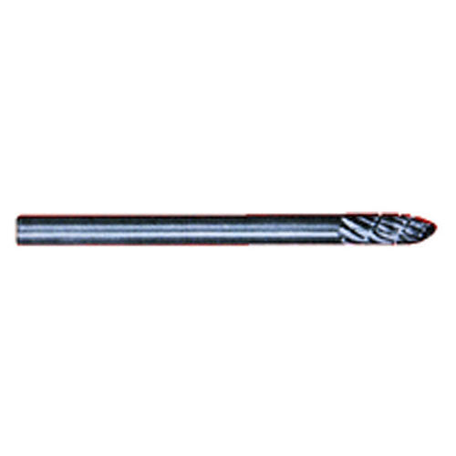 1/8 × 5/16 × 1/8″ SH Cone Shape - HSS - Burr - Industrial Tool & Supply