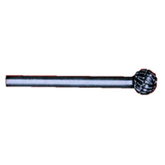 1/4 × 1/8″ SH Ball End Shape - HSS - Burr - Industrial Tool & Supply