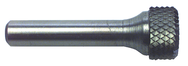 1/2 x 5/16 x 1/4" SH - Cyl Radius - Steel SH - Burr - Industrial Tool & Supply