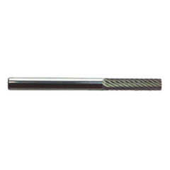 R1 1/8 × 5/8 × 1/8″ SH - Sgl Cut Cylindrical - CBD - Burr - Industrial Tool & Supply