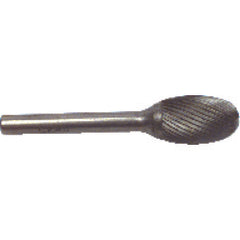SE41L3 1/8X7/32 SINGLE CUT BURR - Industrial Tool & Supply