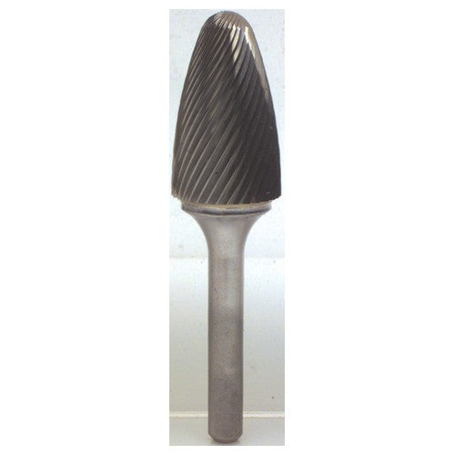 SF61 3/32 × 1/4 × 3/32″ SH Sgl Cut Tree Radius - CBD - Burr - Industrial Tool & Supply