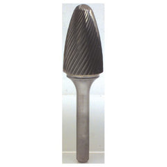 SF61 3/32 × 1/4 × 3/32″ SH Sgl Cut Tree Radius - CBD - Burr - Industrial Tool & Supply