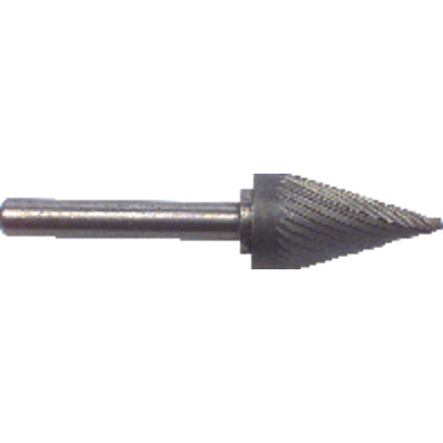 1/4 EdgeHog Conical Miniature Carbide Bur SM-51 Standard - Industrial Tool & Supply