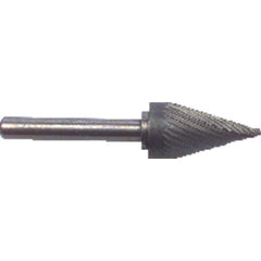 1/4 EdgeHog Conical Miniature Carbide Bur SM-51 Standard - Industrial Tool & Supply