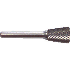 SN51 1/4X1/4 SINGLE CUT BURR - Industrial Tool & Supply