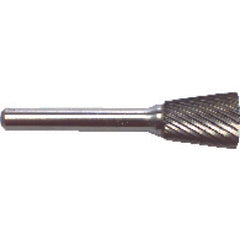 SN51 1/4X1/4 SINGLE CUT BURR - Industrial Tool & Supply