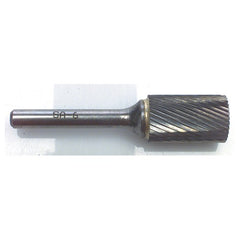 SA3 3/8 × 3/4 × 1/4″ SH Sgl Cut Cyl Shape - CBD - Burr - Industrial Tool & Supply