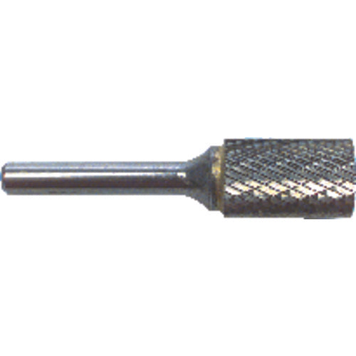 1/8 EdgeHog Cylindrical Flat End Cabide Bur SA-11 Std.Alt. Diamond (Double) - Industrial Tool & Supply