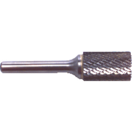 3/32 EdgeHog Cylindrical End Cut Carbide Bur SB-42 Std Alt. Diamond (Double) - Industrial Tool & Supply
