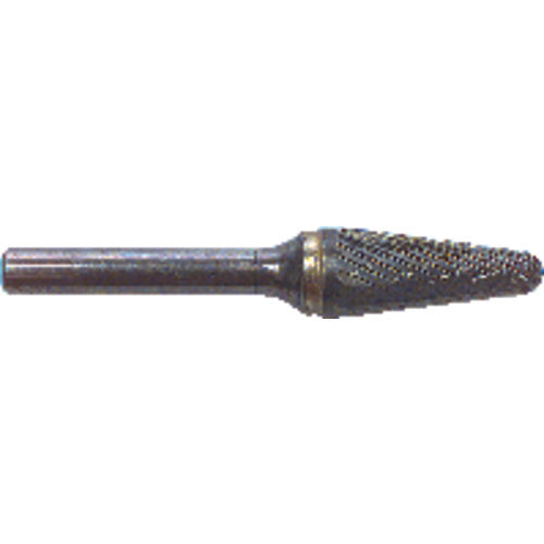 SL2 5/16 × 15/16 × 1/4″ SH Dbl Cut Taper Radius - CBD - Burr - Industrial Tool & Supply