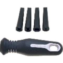 Ergonomic File Handle with Inserts - #21474H - Industrial Tool & Supply